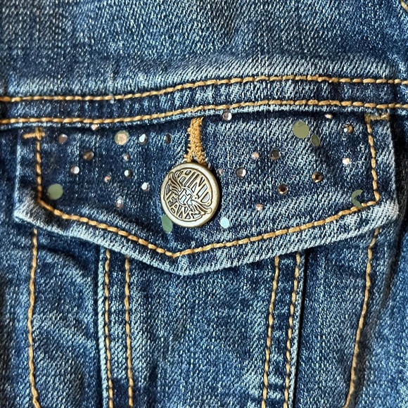 Hint Jeans Denim Jacket Size Large - Picture 7 of 13